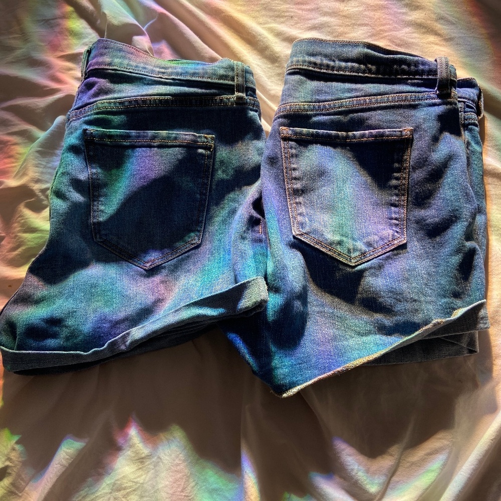 Boyfriend short jean shorts